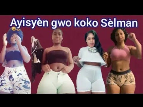 Gwo koko, gwo bobot, fanm ayisyèn kap bay plezi konyen - YouTube