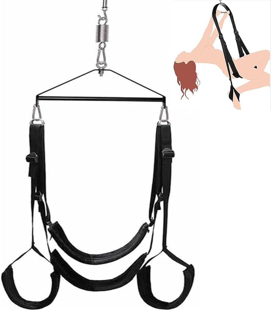 Amazon.com: Cozyall Sex Swing for Adult Sex Play, Couple Toys 360 ...