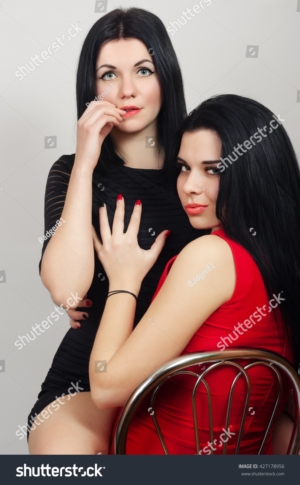 Portrait Two Lesbian Women Stock Photo 427178956 | Shutterstock