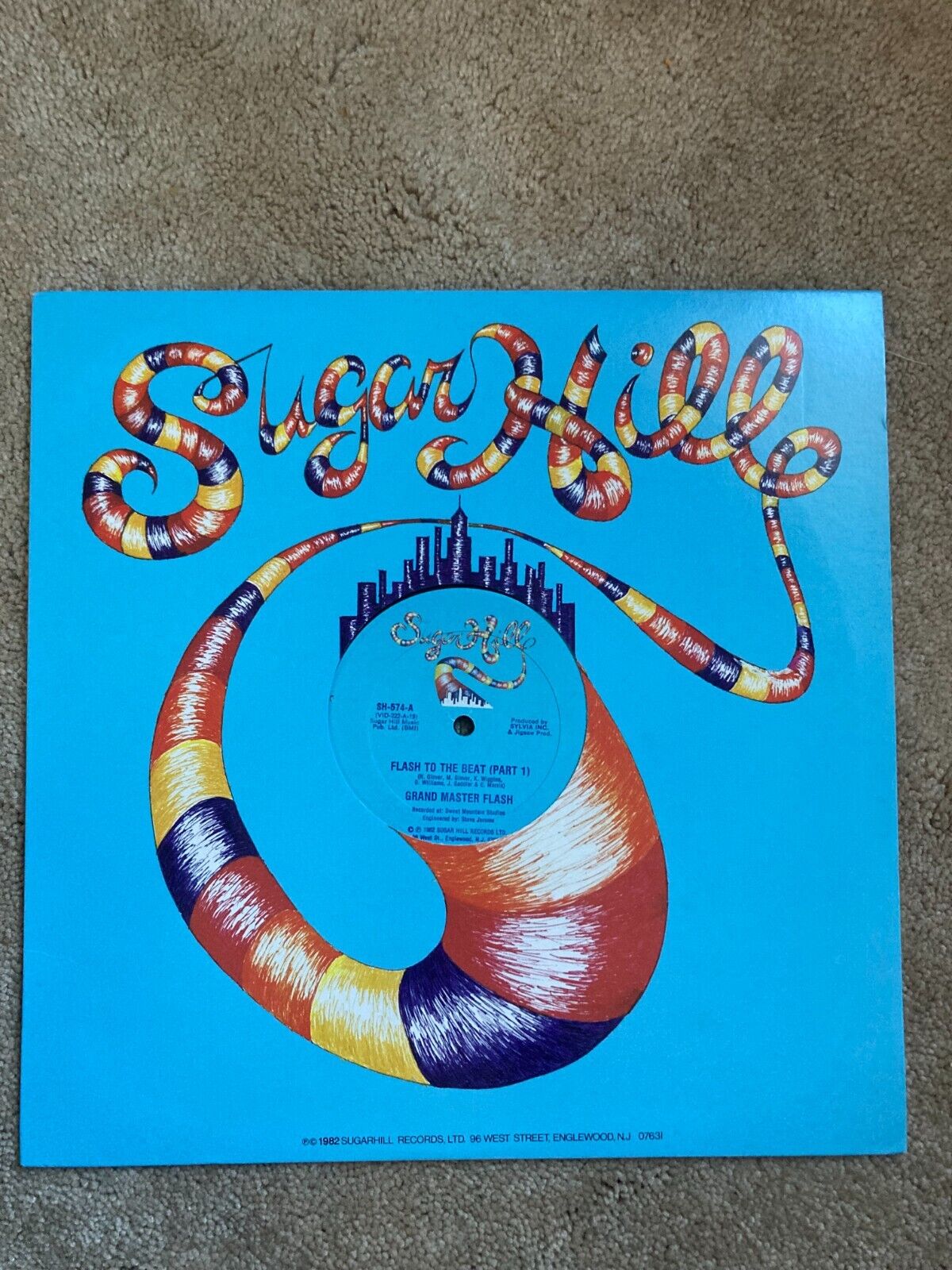 GRANDMASTER FLASH - Flash to the Beat Vinyl 12 Single EX/EX | eBay