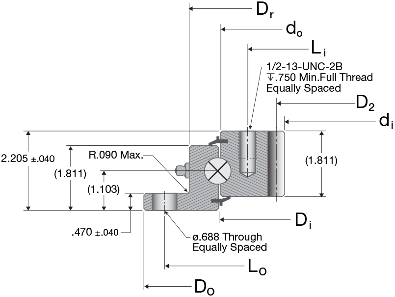 SK6-16NZ Slewing Ring | SilverThin