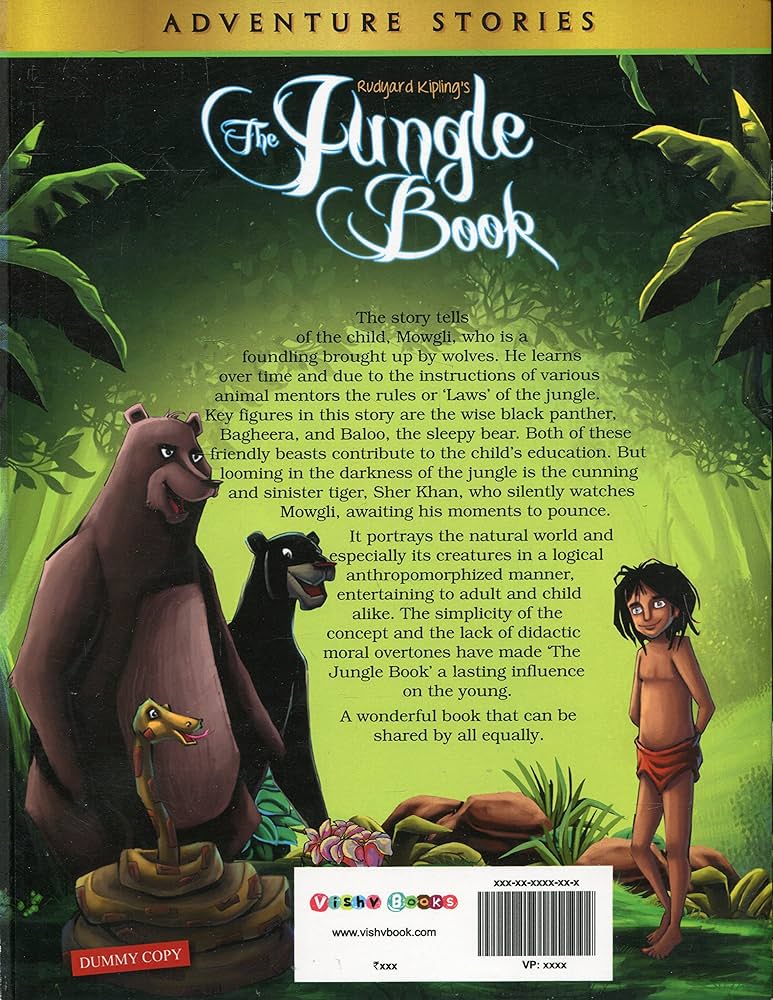 The Jungle Book: KIPLING RUDYARD: 9789350651544: Amazon.com: Books