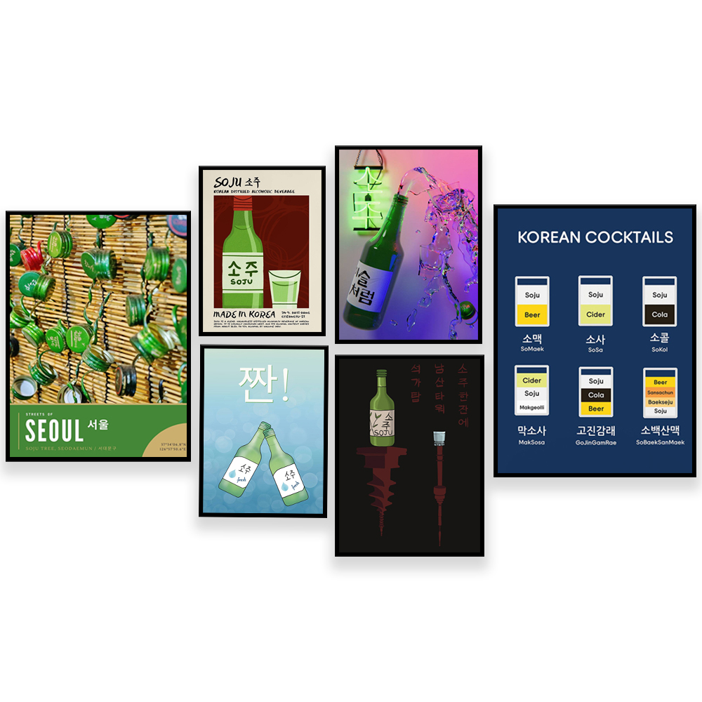 Buy Korean Soju | Korean Posters | Korea Seoul Pictures | Korean ...