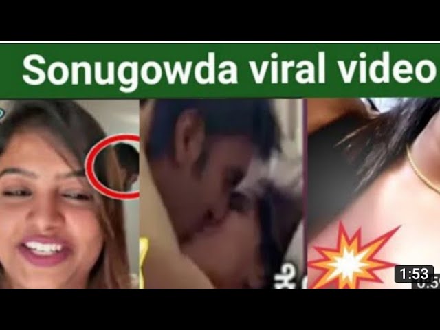 Sonu Srinivas Gowda Leack Video | Sonu Gowda Viral mms | sonu ...