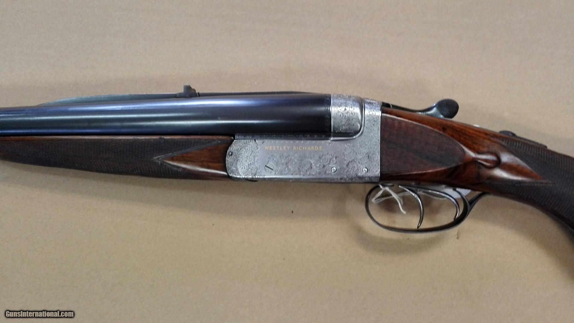 Westley Richards Double rifle. #Txxxxx 'White Hunter' model .500 ...