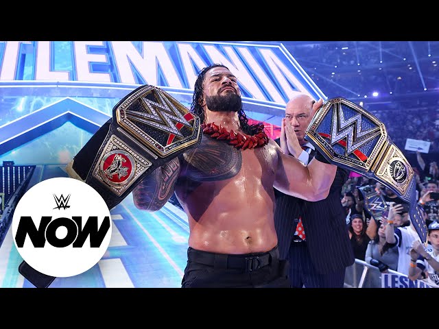 Roman Reigns to reveal his next step: WWE Now, April 8, 2022 - YouTube