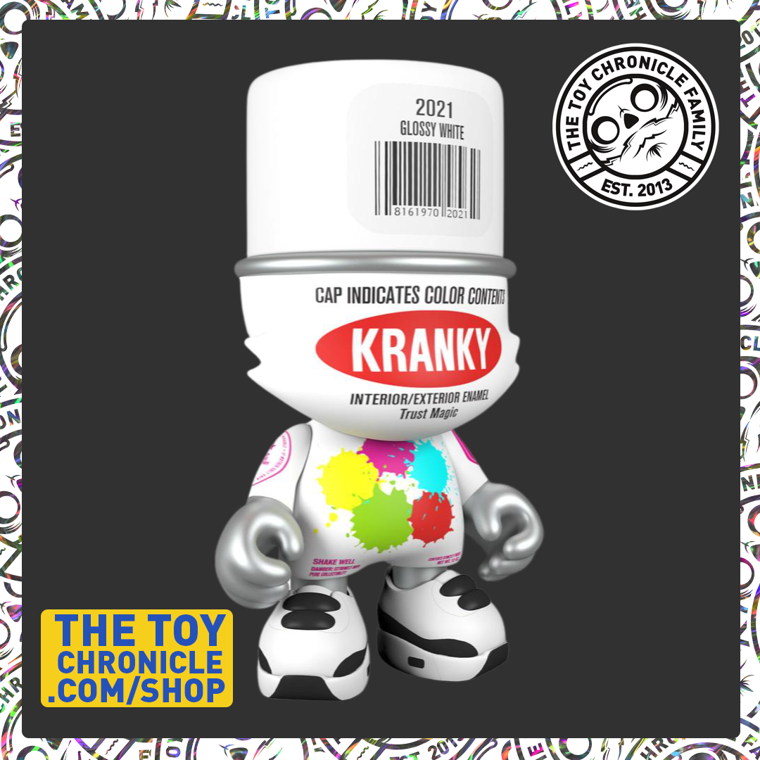 Glossy White Kranky by Superplastic x Sket One - The Toy Chronicle