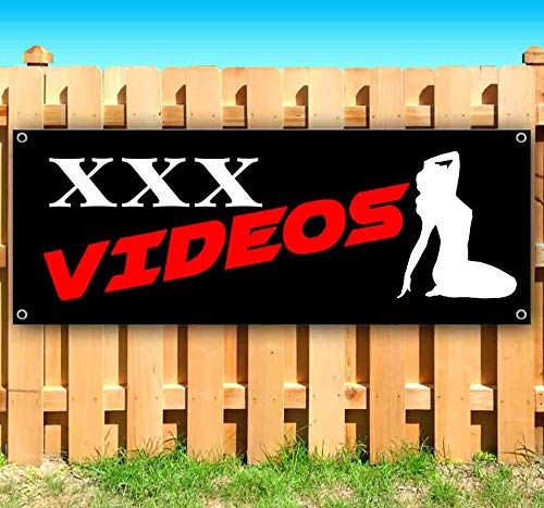 Amazon.com : XXX Videos Banner 13 oz | Non-Fabric | Heavy-Duty ...