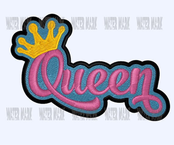 Queen Digital Embroidery Design for Machine Embroidery Dst - Etsy