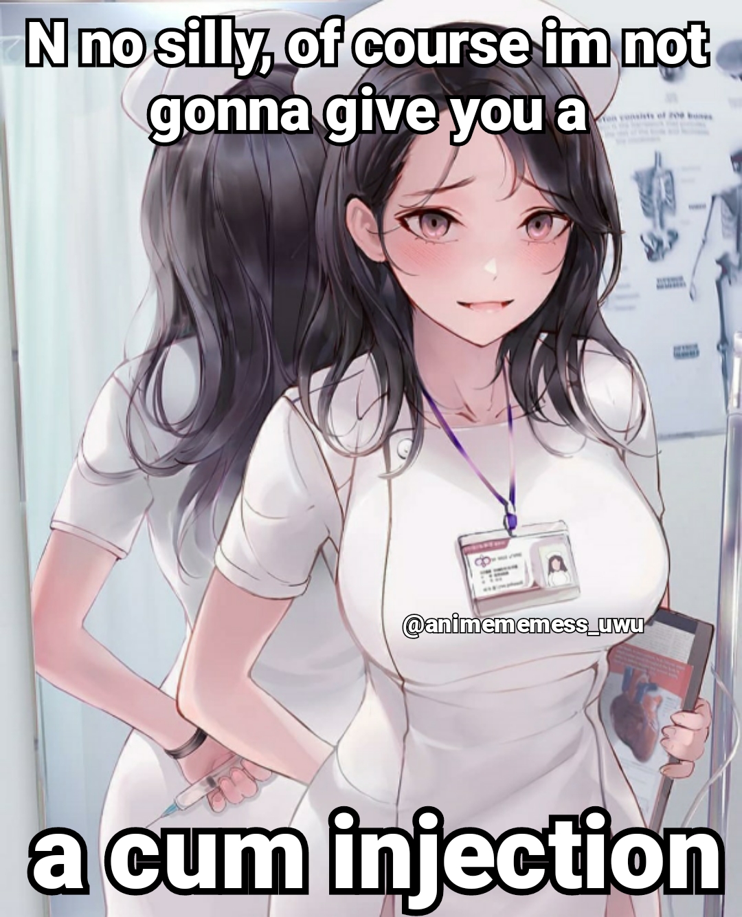 Cum injection : r/Animemes