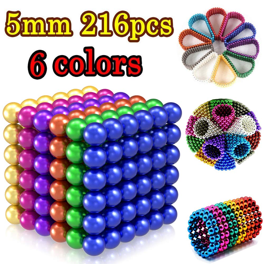 Buy Magnetic Sculpture 6 Sets Blocks 6 Colors, Xmstar Magnet ...