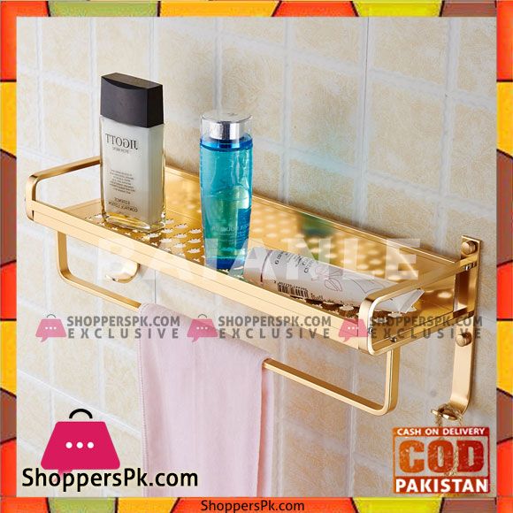 Buy BAIANLE Gold Aluminum Modern Wall Mount Bathroom Accessories ...