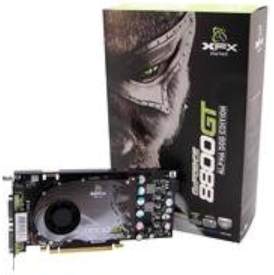 Amazon.com: XFX GeForce 8800GT XXX 512 MB 670 MHz PCI-E SLI Video ...