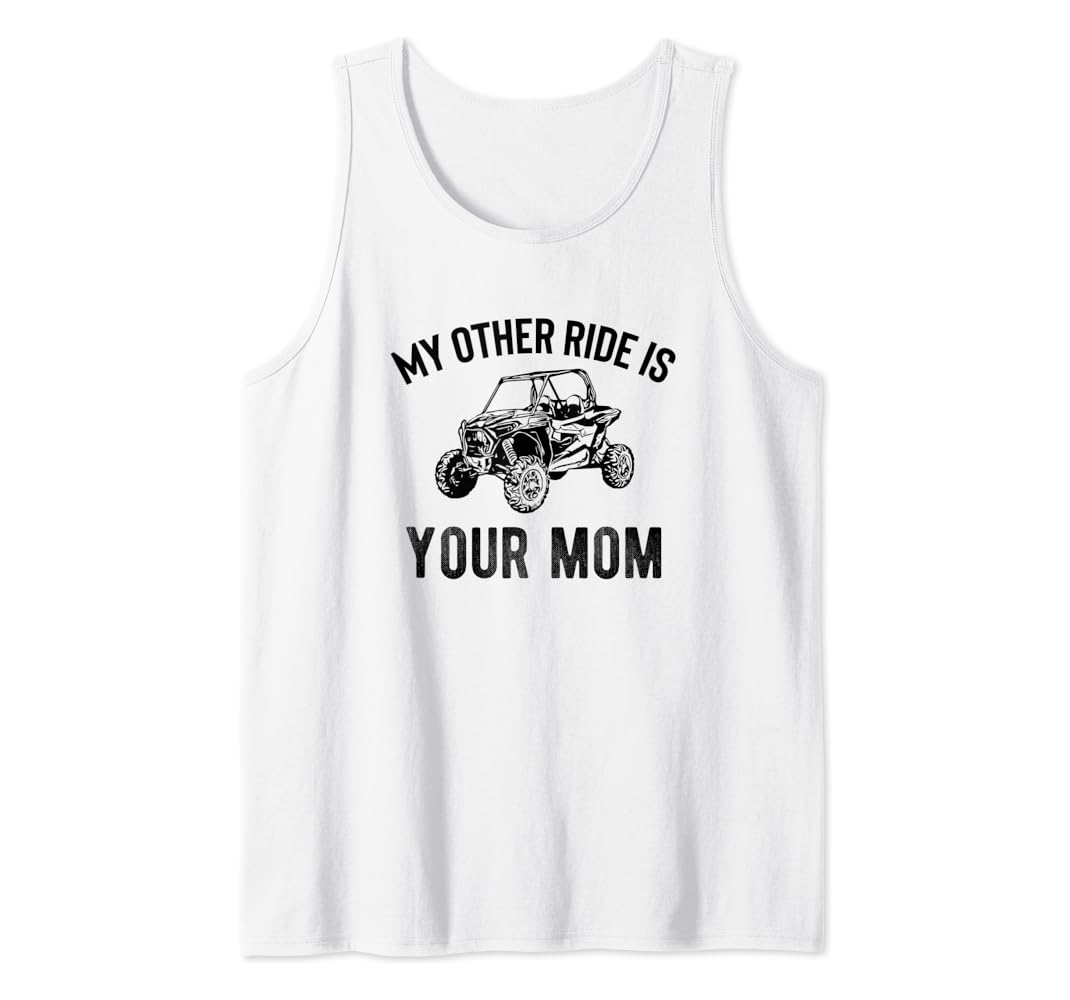 Amazon.com: UTV Gift My Other Ride Is Your Mom SxS SSV - Camiseta ...