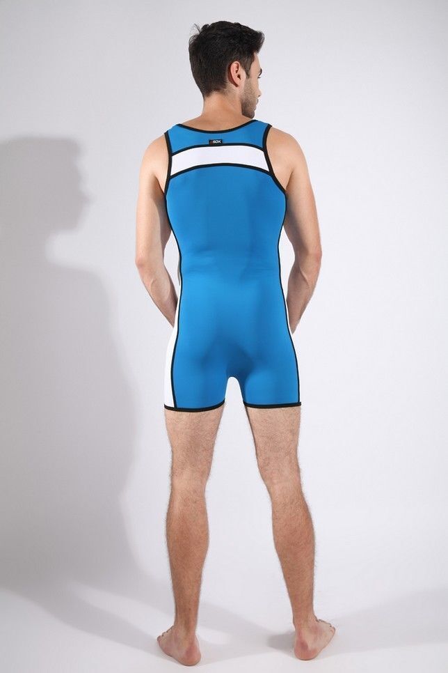 Sex Mens Leotard Bodysuit jumpsuit Swimwear One-piece Swimsuit ...