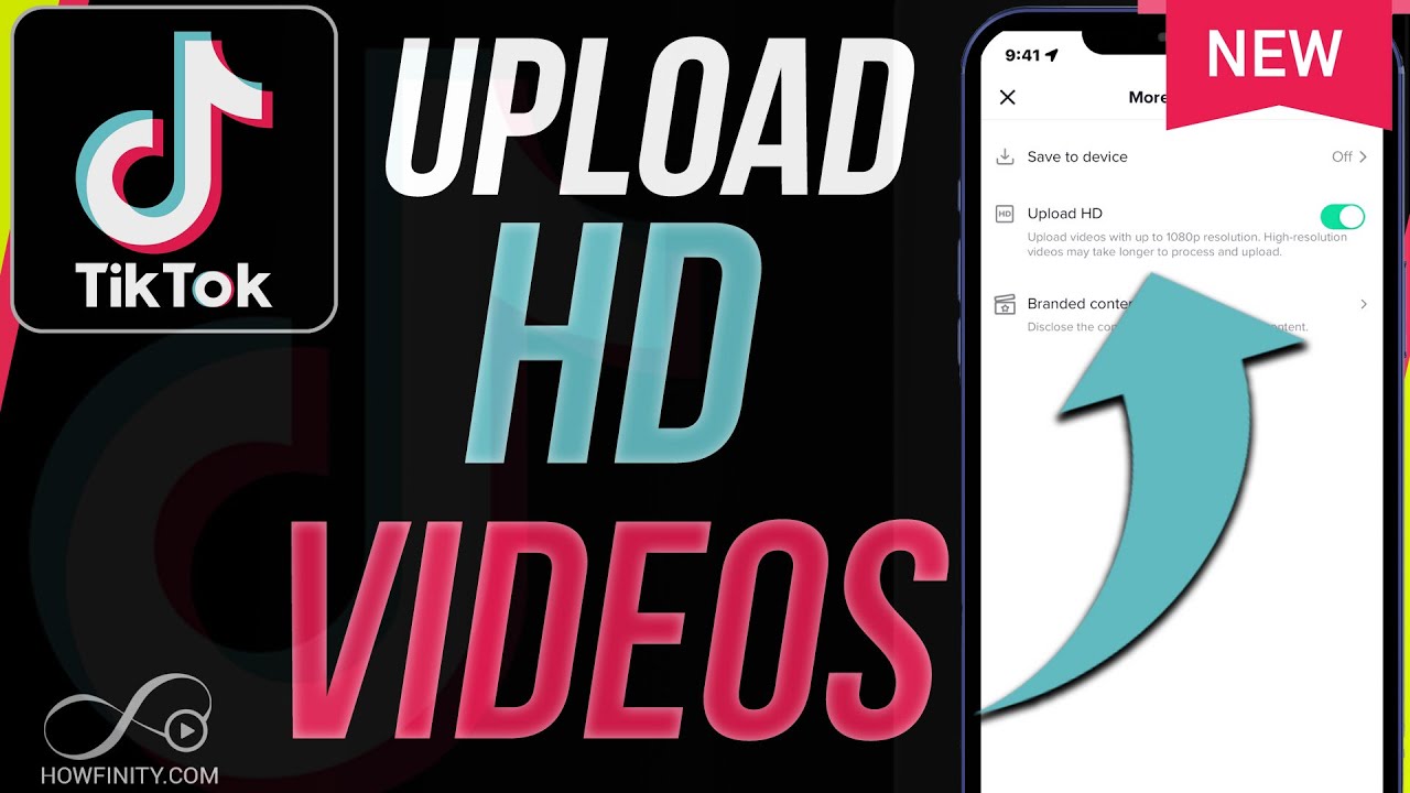 How to Upload HD videos on TikTok - YouTube