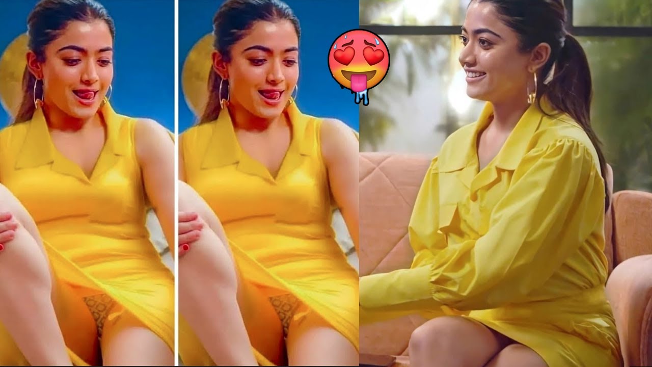 Rashmika Mandana Latest H0T Yellow Dress Video || Rashmika Mandana ...