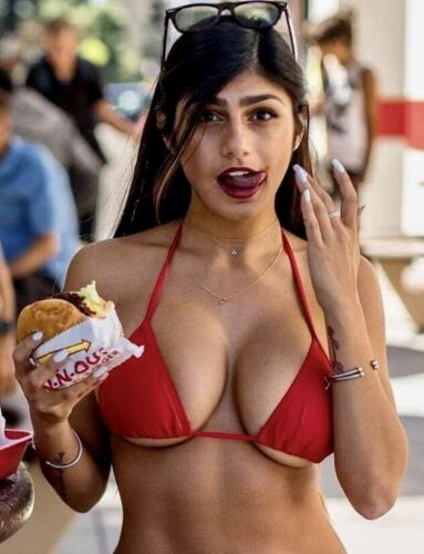 Mia Khalifa Celebrity Actress 8.5 X 11 Inch Photo Print Unframed ...