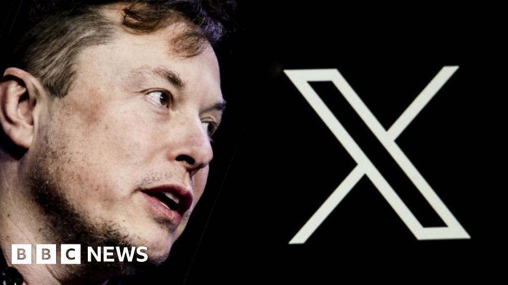 Elon Musk: Twitter rebrands as X and kills off blue bird logo ...