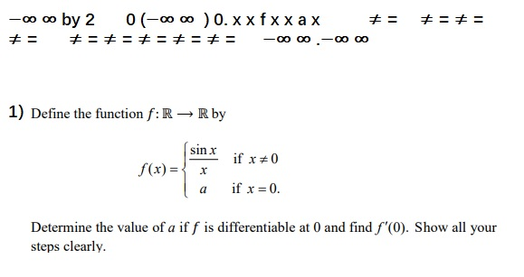 Solved 0 + = + = + = -00 00 by 2 + = + = (-00 ) 0.xxfxx ax | Chegg.com