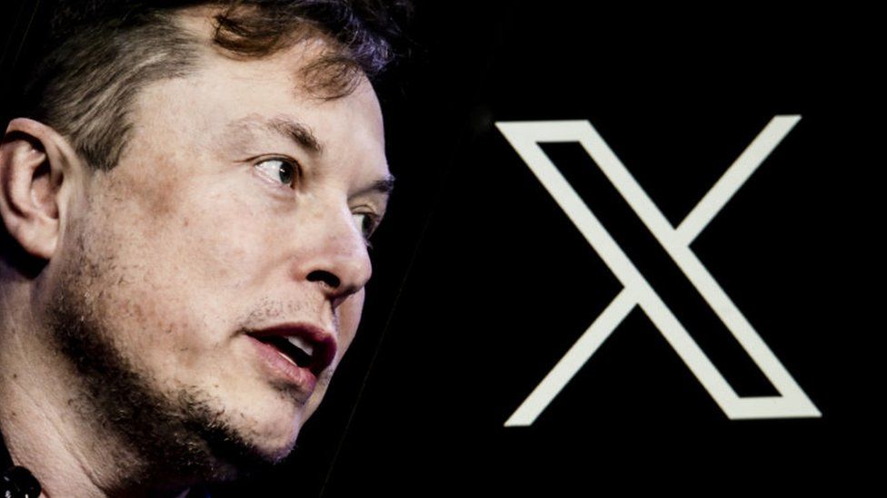 Elon Musk: Twitter rebrands as X and kills off blue bird logo ...