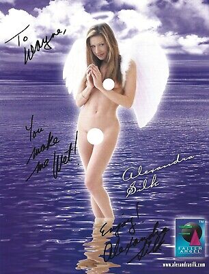 Alexandra Silk hand SIGNED SEXY Promo Photo COA Autographed Porn ...