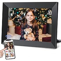 Amazon.com : Frameo 10.1 Inch WiFi Digital Picture Frame with 1280 ...