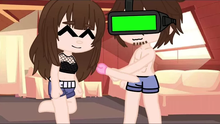 I fuck my dad when he was playing VR/gacha porn - Shooshtime