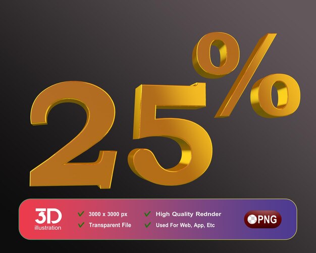 Premium PSD | A poster for a 5 % discount with a purple background.