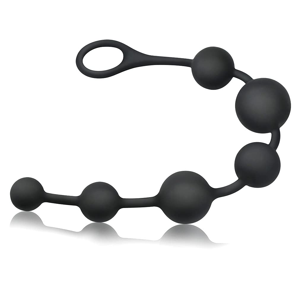 Amazon.com: Silicone Anal Bead Butt Plug Anal Trainer Anal Chain ...