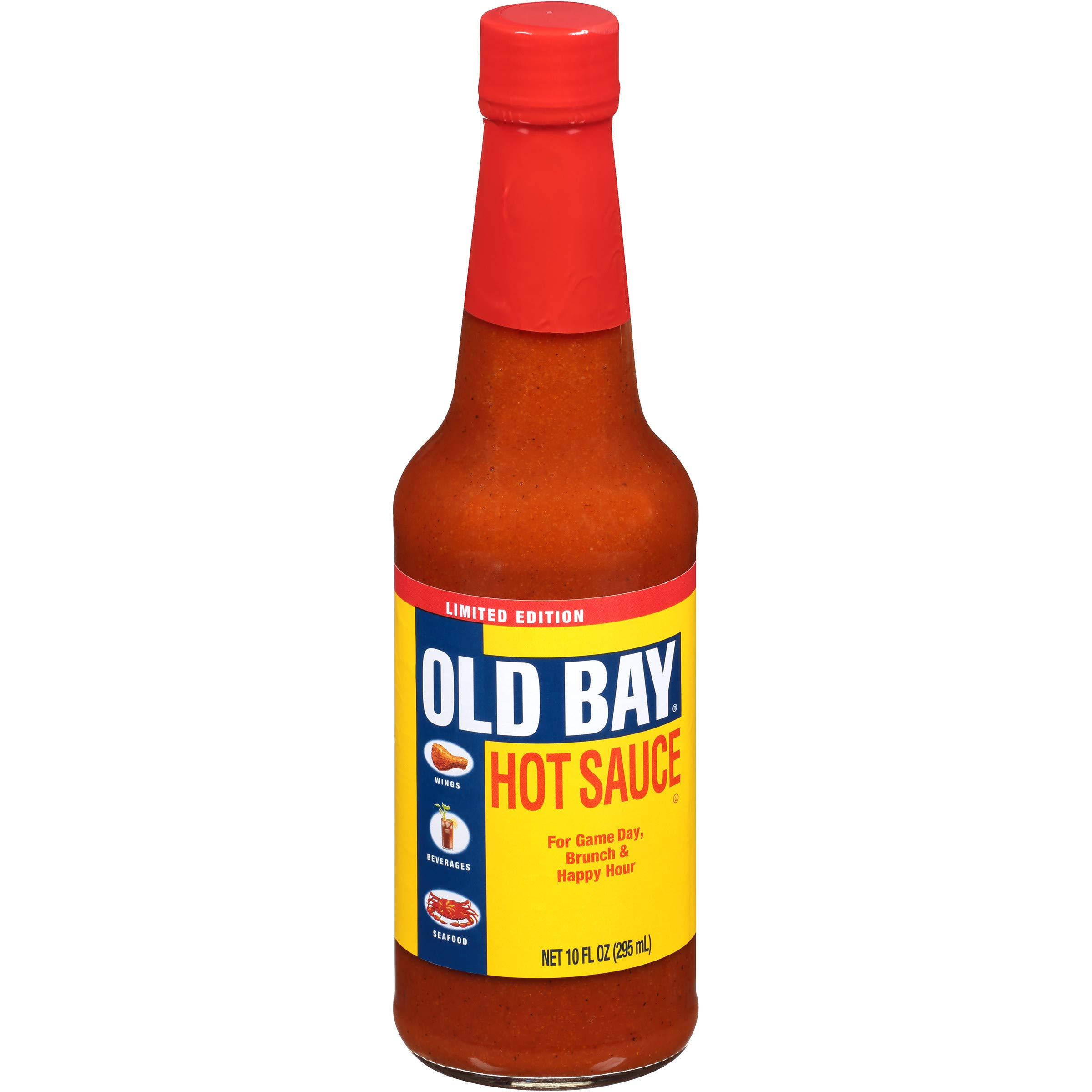 Amazon.com : OLD BAY Hot Sauce, 10 fl oz : Grocery & Gourmet Food