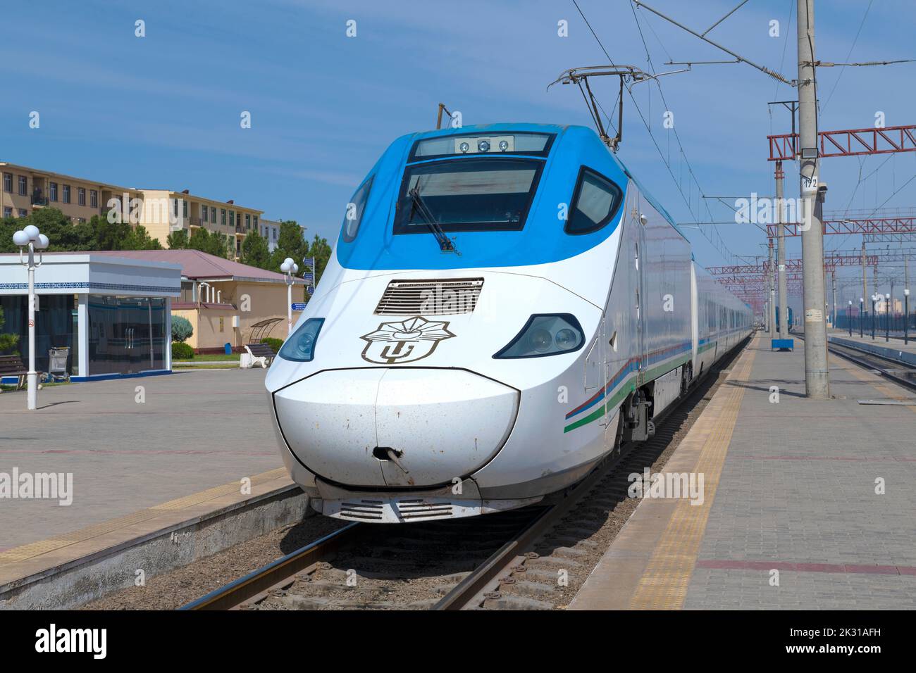 Afrosiyob high speed train hi-res stock photography and images - Alamy