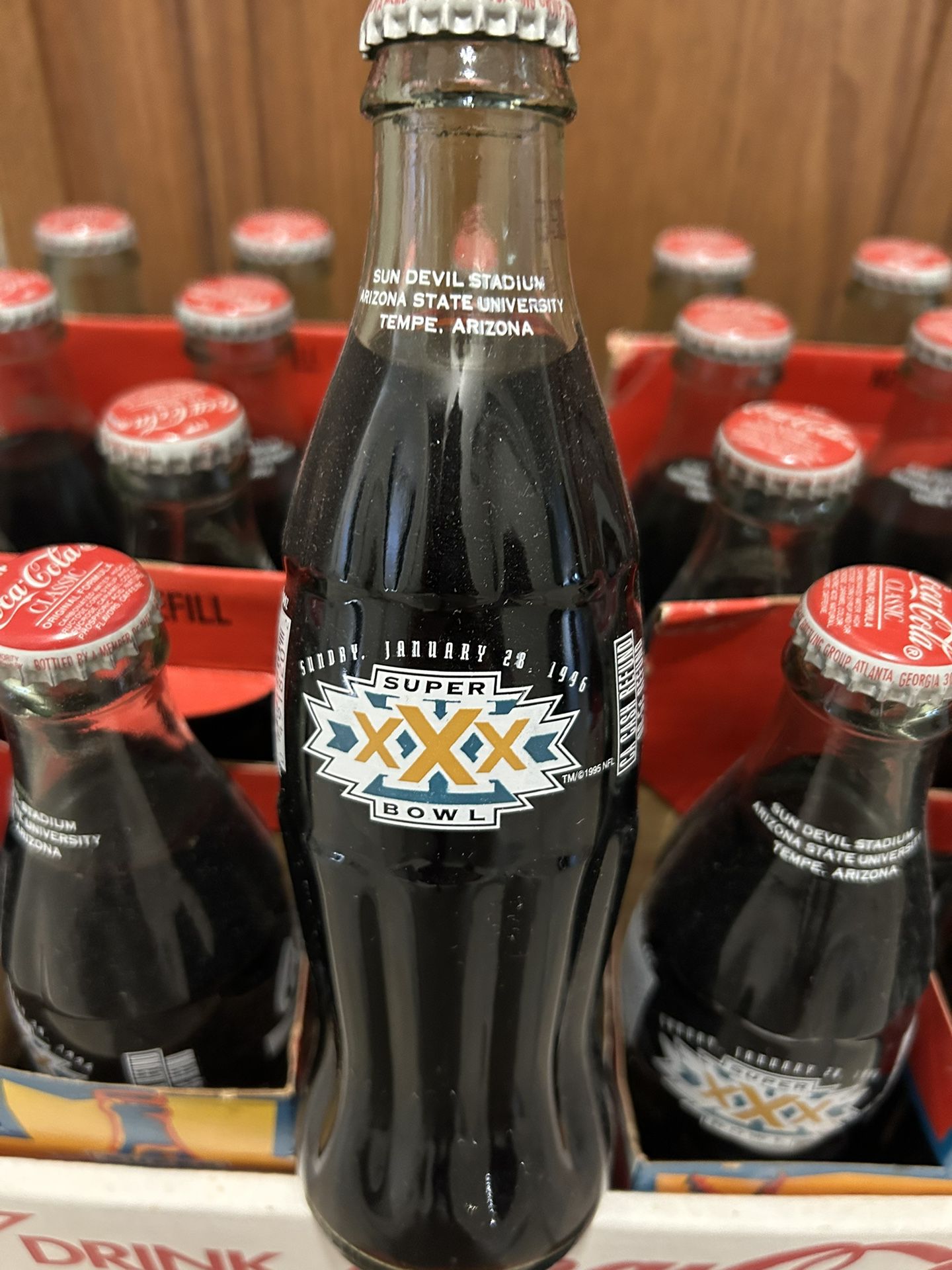 Super Bowl XXX Coke bottles for Sale in Chandler, AZ - OfferUp