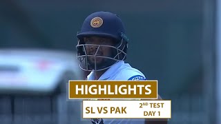 2nd Test - Day 1 | Highlights | Pakistan Tour Of Sri Lanka | 24th July ...