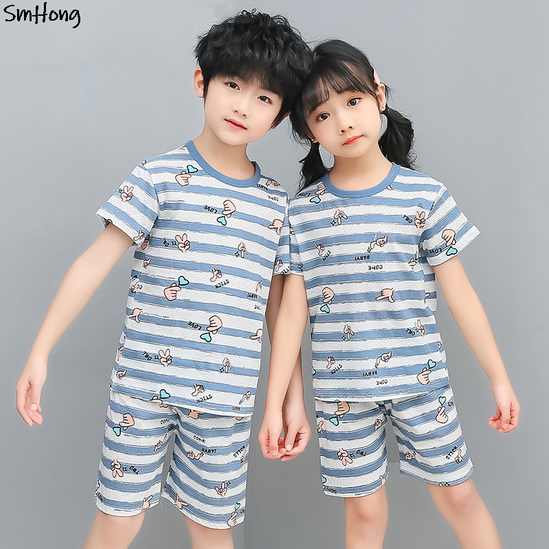 2 4 6 8 10 11 Years Summer XXX boys and Girls Clothing Sets ...