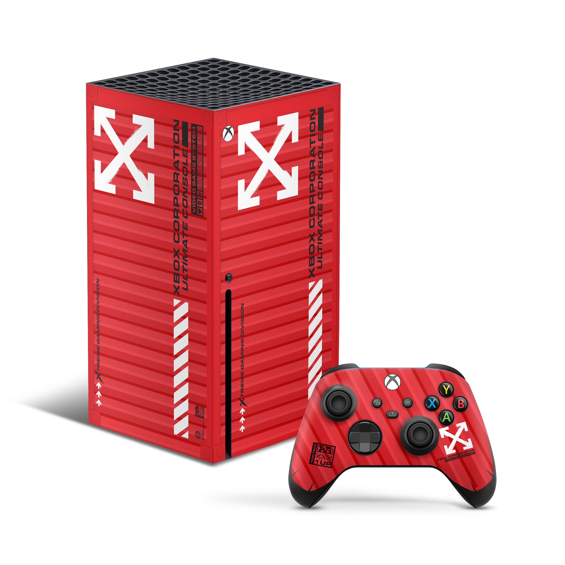 Xbox Series X Skin Wrap Decal X Corp Container Xbox SX - Etsy Sweden