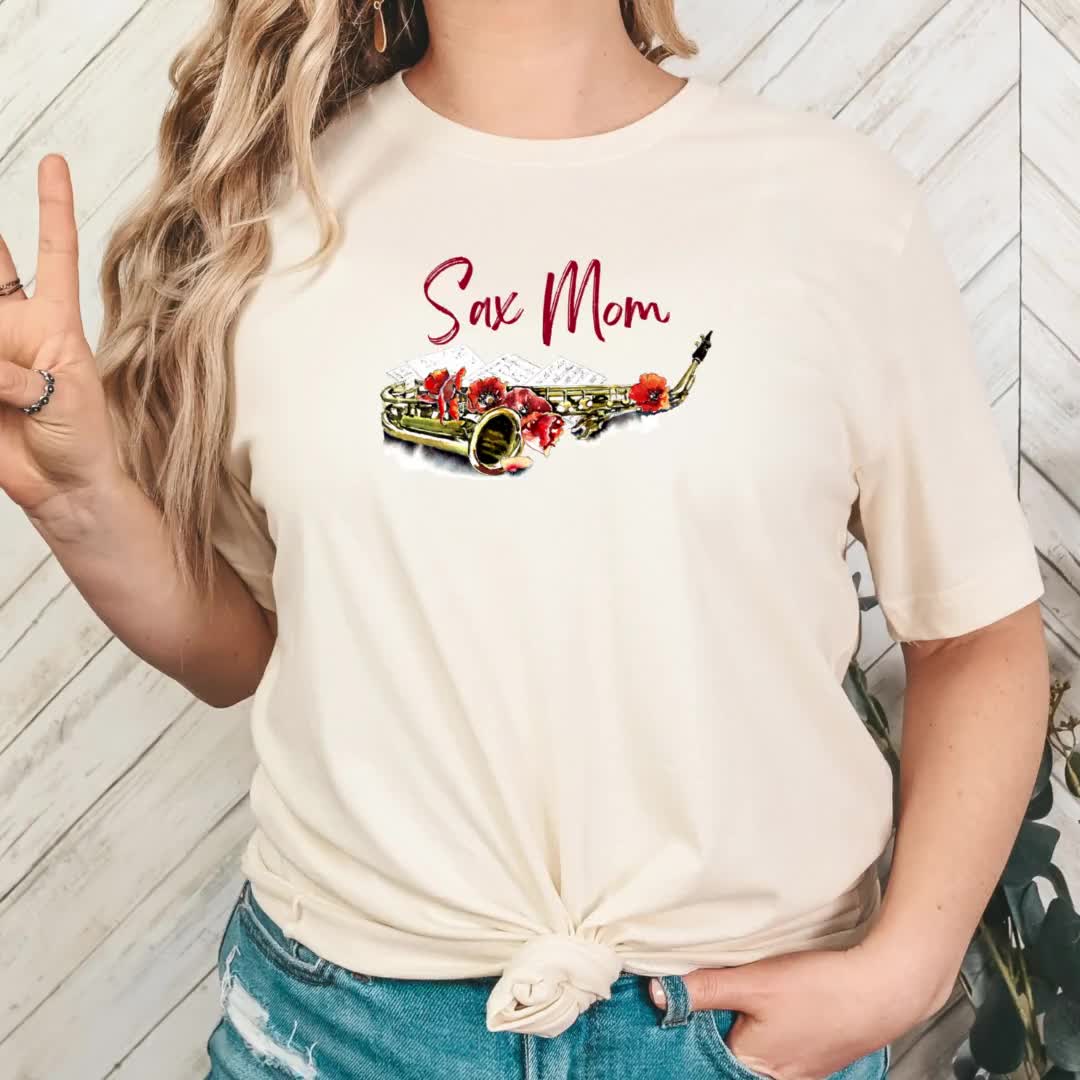 Sax Mom T-shirt Mother's Day Sax Mom T-shirt Gift for - Etsy Denmark