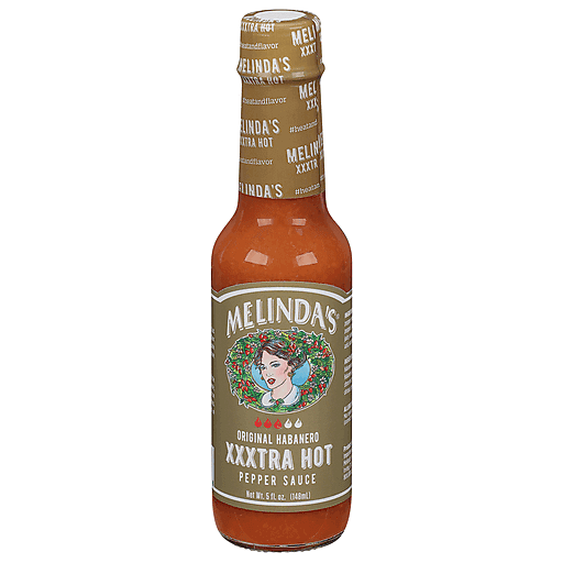 Melinda's Pepper Sauce, Original Habanero, Xxxtra Hot 5 Fl Oz ...