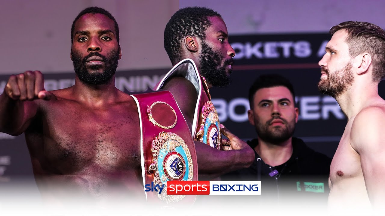 FINAL FACE-OFF! 😤 | Lawrence Okolie and David Light hit scales ...