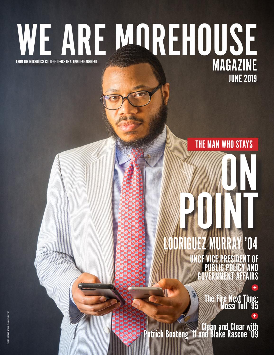 We Are Morehouse Magazine: June 2019 by Morehouse College ...