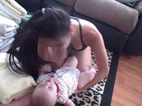 Thianna laughing at mommy 8 09 - YouTube