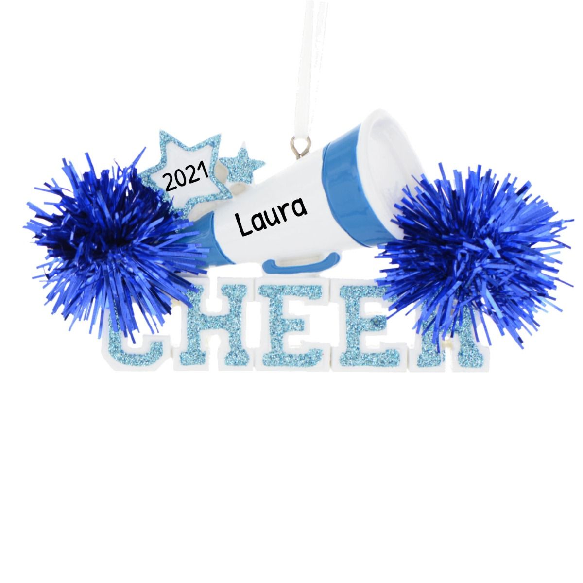 Personalized Cheer Christmas Tree Ornament 2019 - Cheerleader ...