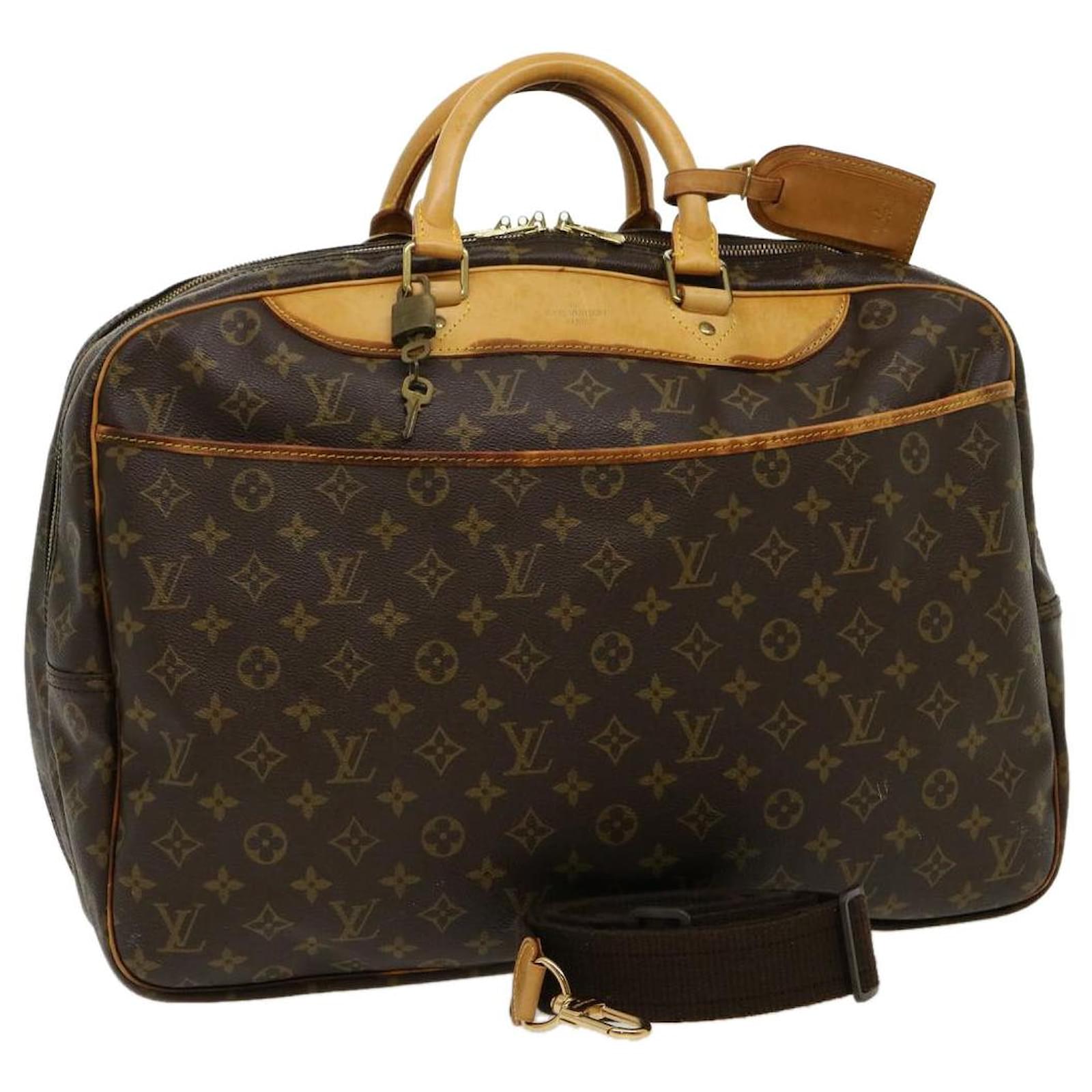 LOUIS VUITTON Monogram Alize 24H Travel Boston Bag M41399 LV Auth ...