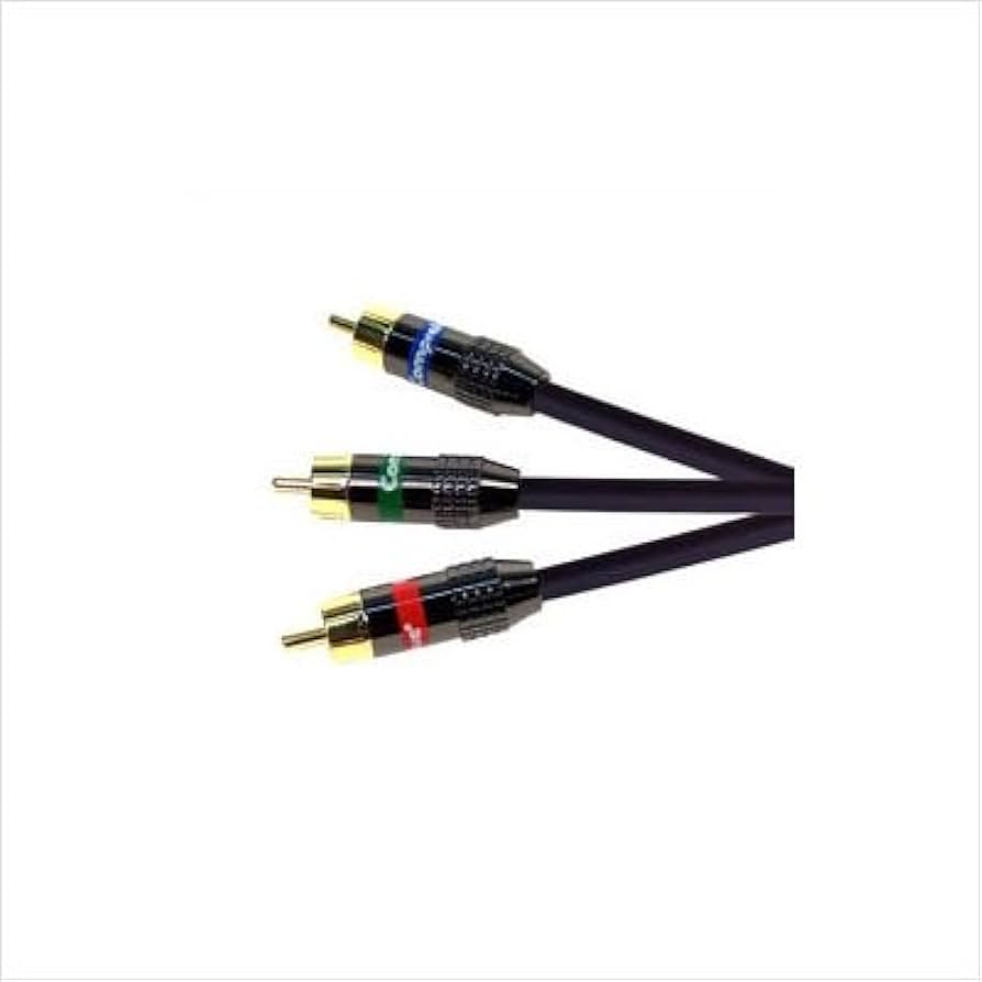 Amazon.com: Comprehensive X3V-3RCA XHD Double Shielded Component ...