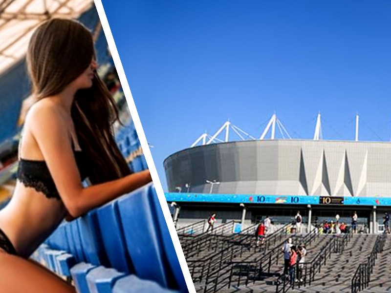 Rostov Arena mired in 'sleaze' photo session - Coliseum