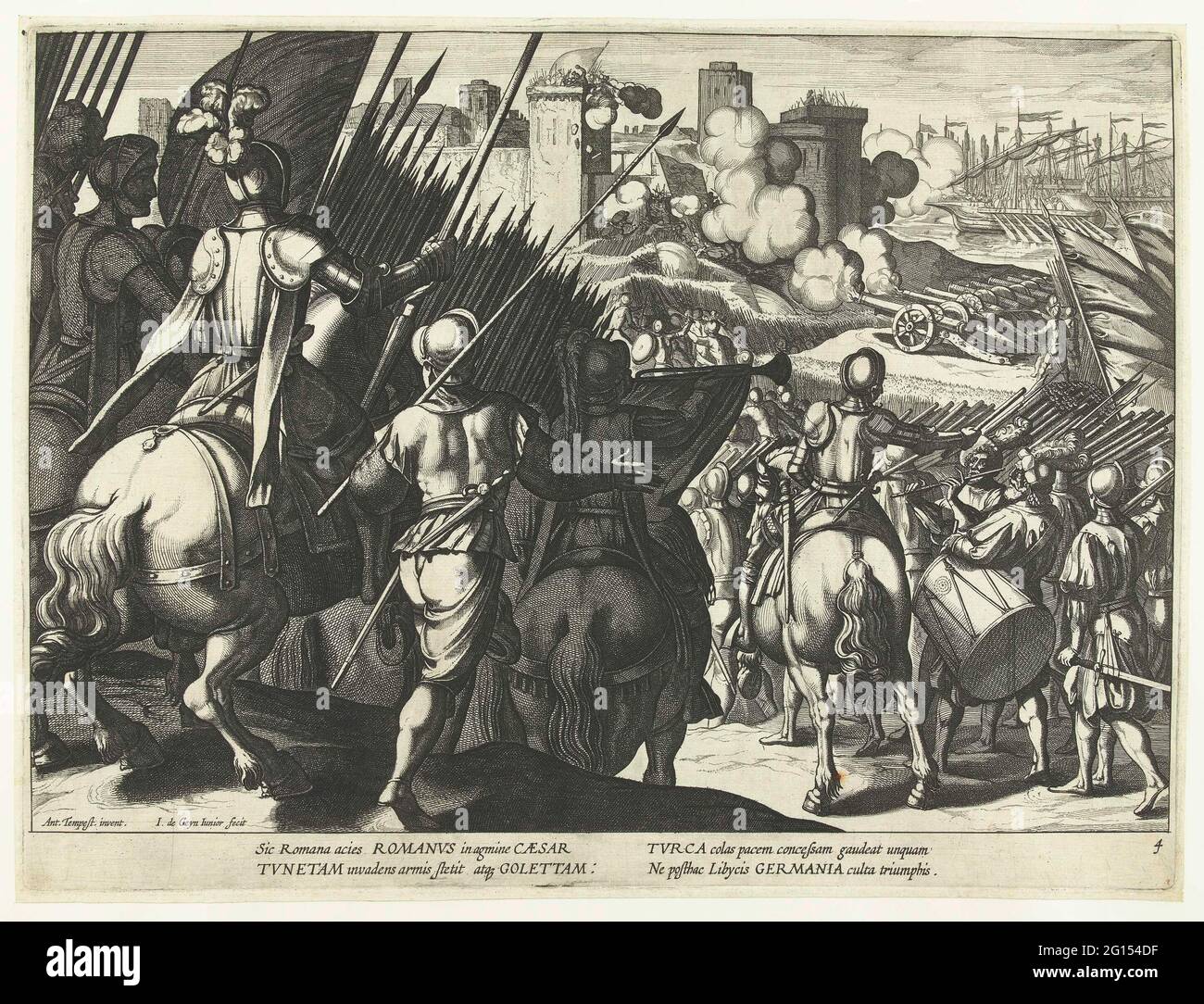 Victory of Charles V in La Goleta at Tunis, 1535; Triumphs of ...