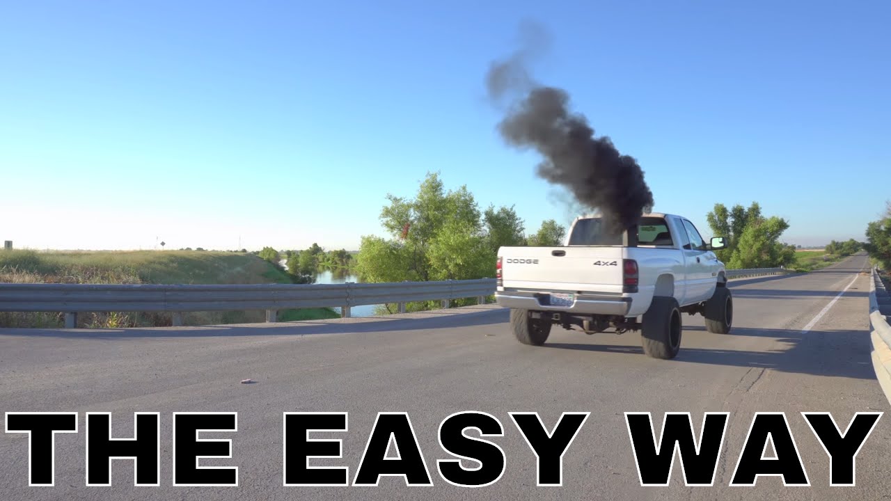 HOW I GOT MY 24V CUMMINS TO ROLL COAL - YouTube