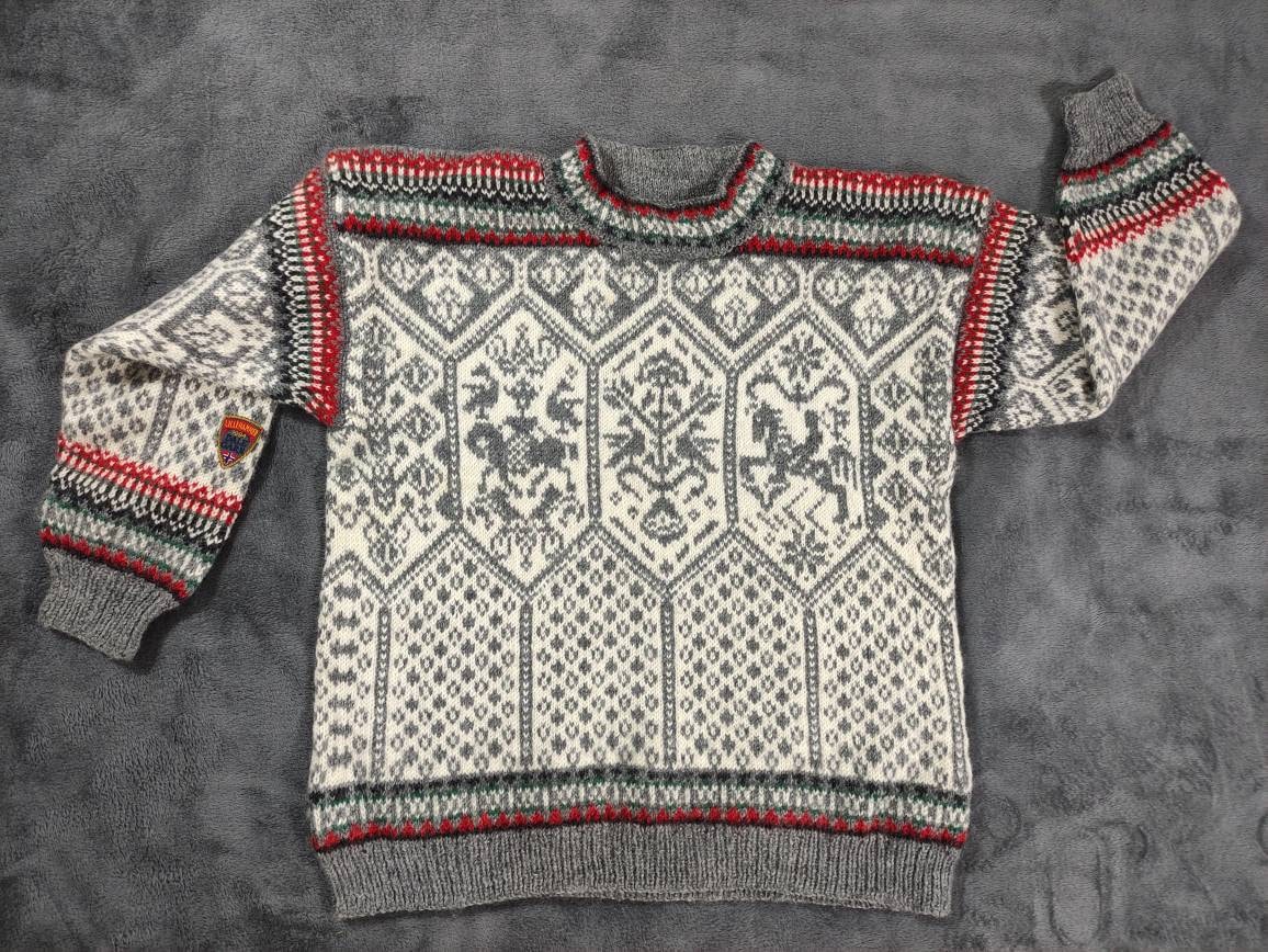 Dale of Norway Lillehammer 1994 Dale Garn Sweater Hand Made - Etsy