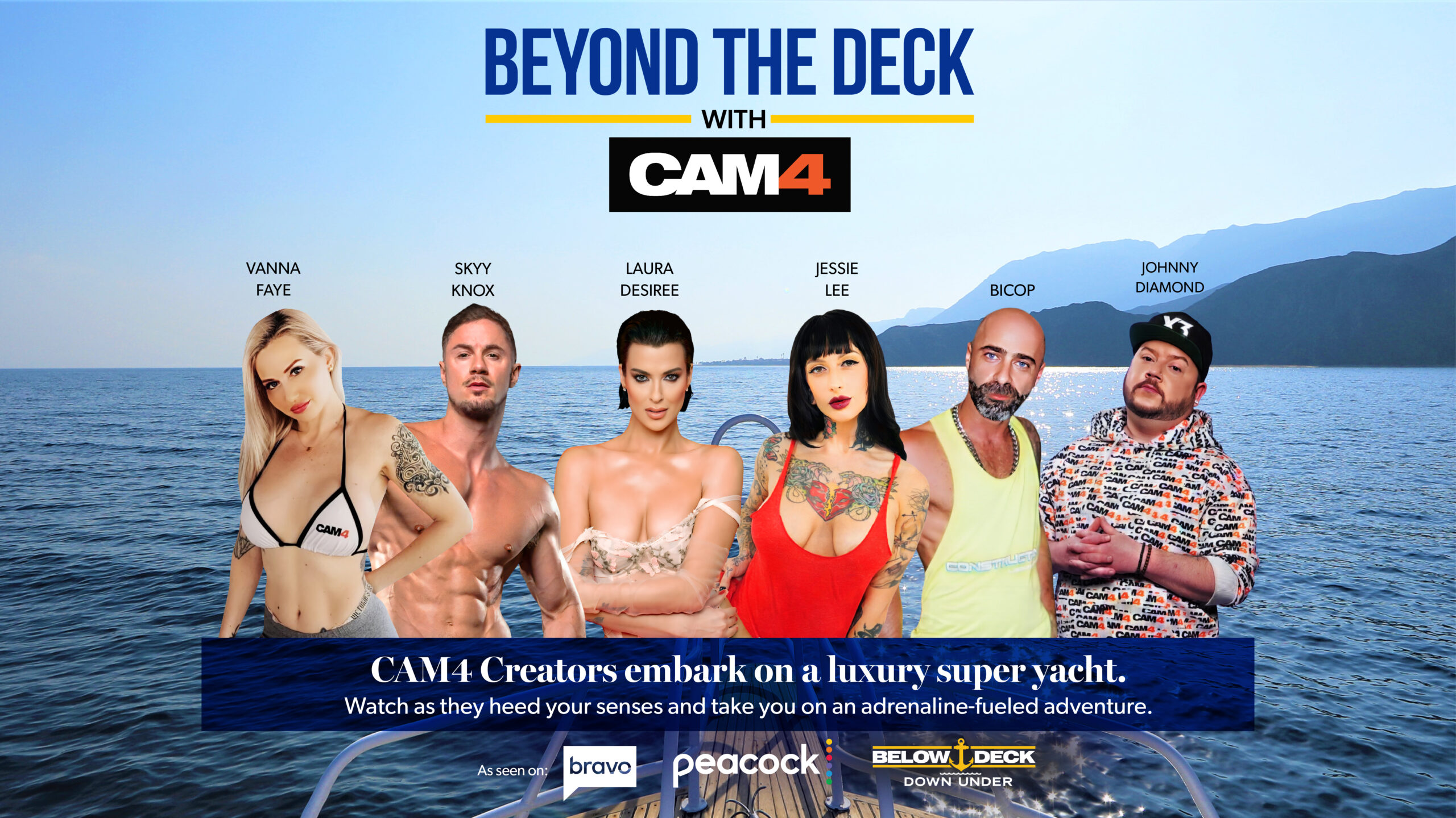 Dive Into Bravo TV's Below Deck: Down Under with CAM4 Creators.