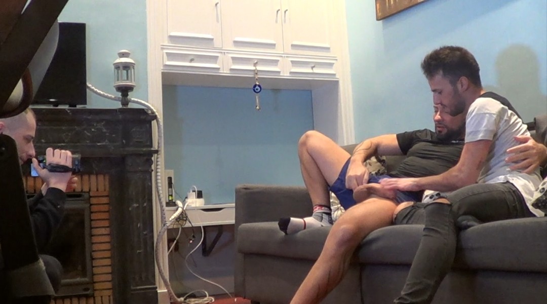 webcam backstage jess used by Izan LOREN gay porn video on Crunchboy